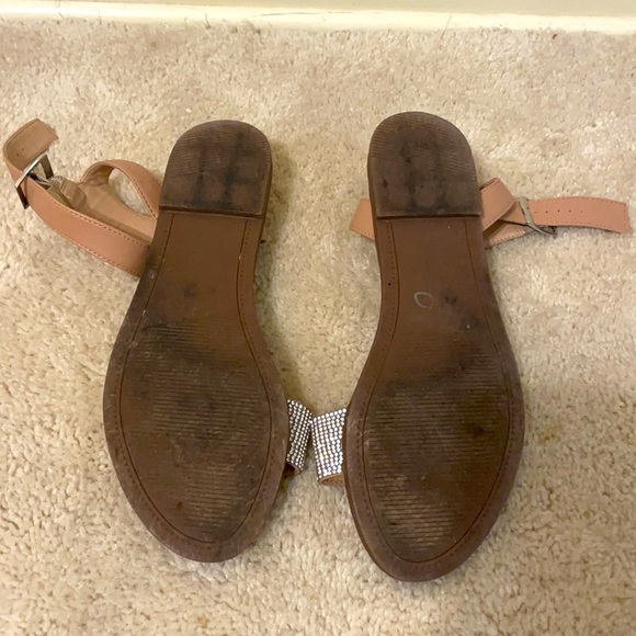 STEVE MADDEN RHINESTONE SANDALS - Picture 4 of 5